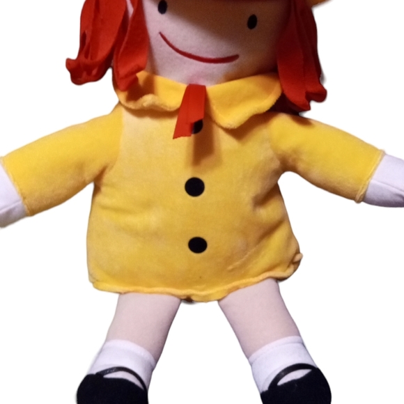 Kohl's Cares Madeline Plush Stuffed Doll. 13” with Yellow Dress Red Hair. NWOT. - Picture 2 of 6